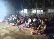 Babinsa Desa Karangpawitan Serka Riswanto Menghadiri Pengajian Rutin Pemuda Sindangwargi Garut