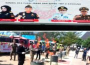 Bea Cukai Bersama Pemda Kabupaten Sumedang Gelar Pemusnahan Barang Kena Cukai Ilegal
