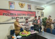 Wujudkan Sinergitas” Muspika Kecamatan Setu Bersama Koramil 06, Ucapkan Selamat Hari Bhayangkara Ke 78 di Mako Polsek Setu