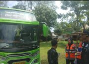 BPTD kelas II Banten Lakukan Rampcheck Bus Pariwisata Di Wilayah Wisata