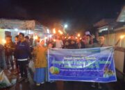 Malam Tahun Baru Islam 1446 Hijriah, Ratusan Warga Desa Karangpawitan Gelar Tradisi Pawai Obor