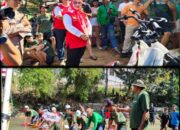 Unik, Kreatif Dan Motivatif, Para Peserta Antusias Mengikuti Lomba Pembuatan Perahu Di Kelurahan Talun