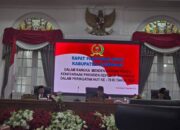 Rapat Paripurna DPRD Sumedang Dalam Rangka Mendengarkan Pidato Kenegaraan Presiden RI, Dalam Peringati HUT RI ke-79 Tahun 2024