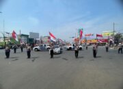 Guna Menghormati Detik-Detik Proklamasi, Satlantas Polrestro Bekasi Berhentikan Aktivitas Kendaraan
