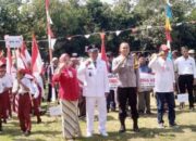 Peringatan HUT RI ke-79, Pemdes Rangga Sari Gelar Pawai Pembangunan