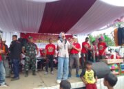 Dalam Rangka HUT RI ke- 79 Karang Taruna Desa Karangpawitan Gelar Jalan Sehat Dan Santuanan Anak Yatim