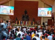 Peringatan HUT Bhante Khanit dan Bhante Srivisarn yang Ke 56 di Vihara Hemadhiro Mettavati Penuh Hikmat
