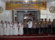Polres Cianjur Santuni Anak yatim di Peringatan Maulid Nabi Muhammad SAW 1446 H