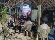 Beri Pesan Kepada Masyarakat, Kapolsek Pebayuran Melaksanakan Giat Ngopi Kamtibmas