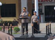 Kapolres Pimpin Apel Pengamanan Dinamika Sitkamtibmas dan Kerawanan Tahap Pengucapan Sumpah