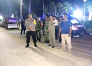 Kapolsek Pebayuran Pimpin Apel Gabungan dan Patroli Sekala Besar Jelang Pelantikan Presiden dan Wakil Presiden RI