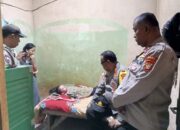 Berjiwa Sosial!!! Bentuk kepedulian Kapolsek Pebayuran Jenguk Warga Yang Berbaring Sakit