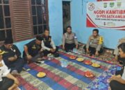Ini Pesan!!! Kapolsek Tambelang Saat Giat Ngopi Kamtibmas Dengan Warga