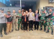 Sangat Kompak!!! Kapolsek Pebayuran Bersama Danramil Serta Unsur Kecamatan,Melaksanakan Pengamanan Perayaan Natal
