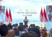 Presiden RI Prabowo Subianto Resmikan PSN Ketenagalistrikan di 18 Provinsi Secara Serentak di Komplek PLTA Jatigede