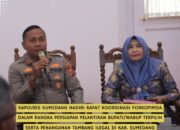 Forkopimda Gelar Rapat Koordinasi Persiapan Pelantikan Bupati/ Wakil Bupati Terpilih Serta Penanganan Tambang Ilegal di Sumedang