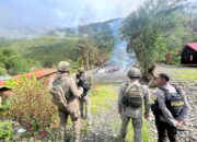 Polisi Tingkatkan Pengamanan Usai Kebakaran di Puncak Jaya