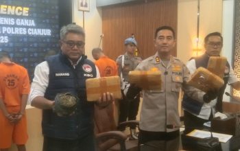 Jaringan Pengedar Ganja Aceh–Cianjur Terbongkar, Tiga Bandar Diringkus: Polisi Sita 6,4 Kilogram Barang Bukti