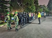 Polsek Pacet Gelar Patroli Terpadu Akhir Pekan Untuk Perkuat Keamanan Kawasan Wisata Cianjur