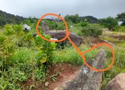 Diduga Rusak Usai Peneguran, Batu Bersejarah Abad ke-9 M di Situs Kuta Tanggeuhan Cianjur Pecah dan Berpindah