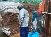Longsor Terjadi Dua Kali di Sindangjaya Cipanas Cianjur, Rumah Warga Terancam Ambruk