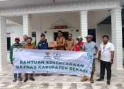 Kepala Desa Sukadaya Apresiasi Dan Berterimakasih Kepada Baznas Kabupaten Bekasi Telah Salurkan Bantuan Korban Banjir