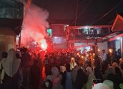 Pawai Obor Malam Takbir Sukatani: Karang Taruna dan IRMAL Al Ikhlas Kolaborasi Bangun Tradisi Positif Pemuda