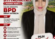 Calon Anggota BPD Desa Jatireja, Narti Siti Fachriyati Siap Bawa Perubahan Positif