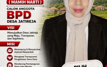 Calon Anggota BPD Desa Jatireja, Narti Siti Fachriyati Siap Bawa Perubahan Positif
