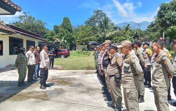 Kapolsek Tamansari Pimpin Apel Disiplin, Tekankan Pelayanan Maksimal