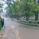 Hujan Deras Picu Drainase Jebol di Depan Istana Cipanas, Jalan Raya Puncak Sempat Lumpuh 30 Menit