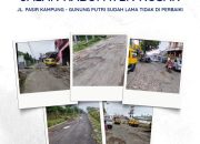 Tak Masuk Anggaran 2026, Warga Sukatani Siap Gotong Royong Perbaiki Jalan Kabupaten Pasir Kampung–Gunung Putri