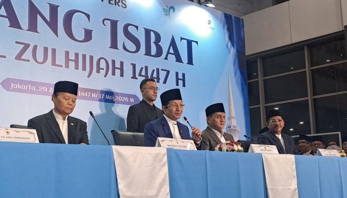 Pemerintah Tetapkan 1 Zulhijjah 1447 H, Idul Adha Jatuh 27 Mei 2026