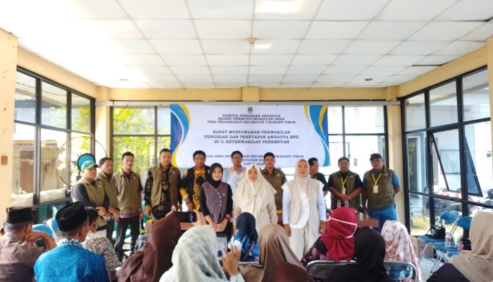 Musyawarah Keterwakilan Perempuan BPD Desa Hegarmanah Digelar Secara Mufakat