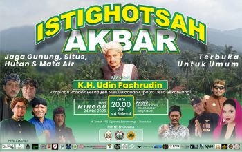 Tolak Geothermal di Gunung Tampomas !!! Paguyuban Cipanas Gelar Istigosah Akbar