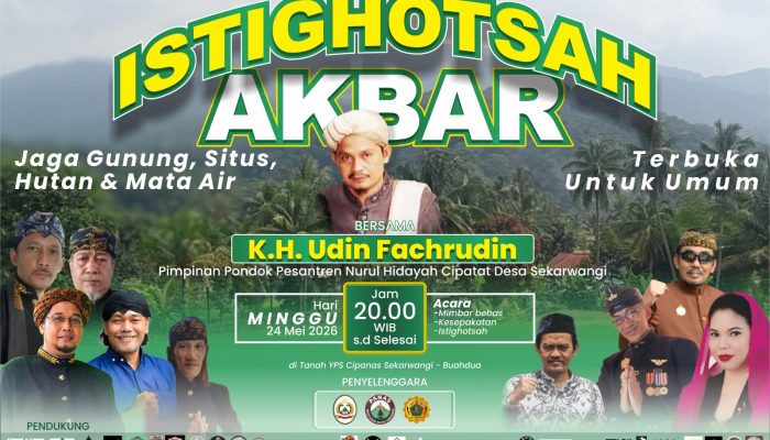 Tolak Geothermal di Gunung Tampomas !!! Paguyuban Cipanas Gelar Istigosah Akbar