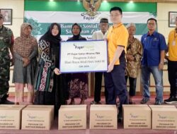 PT FajarPaper Gelar Pembagian Zakat Terhadap Warga Yang Membutuhkan
