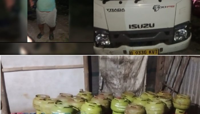 Terduga Pelaku Pengoplosan Gas LPG Bersubsidi Aniaya Awak Media