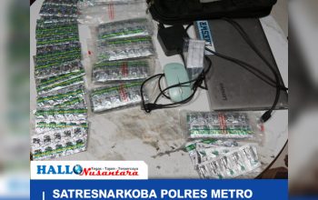 Satresnarkoba Polres Metro Bekasi Gencar Brantas Peredaran Narkotika Dan Ratusan Ribu Obat Berbahaya