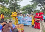 Barongsai Kung Chiao Genta Suci Ikut Pawai Gerak Jalan Kerukunan
